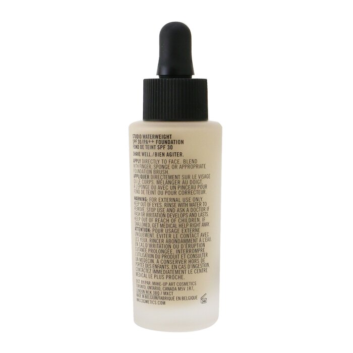 Studio Waterweight Foundation Spf 30 - # Nc15 (light With Golden Undertone) - 30ml/1oz