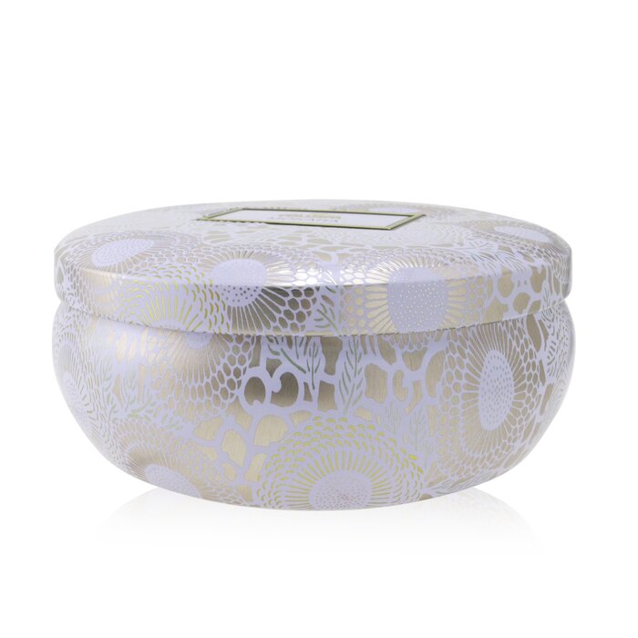 3 Wick Decorative Tin Candle - Mokara - 340g/12oz