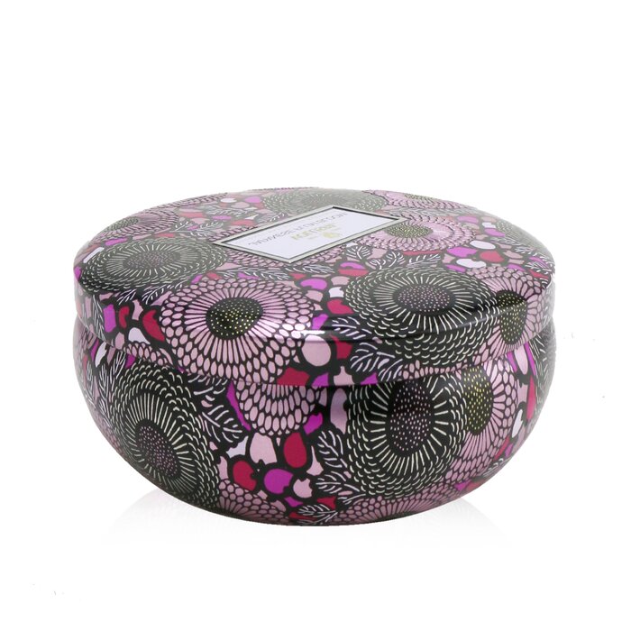 3 Wick Decorative Tin Candle - Japanese Plum Bloom - 340g/12oz