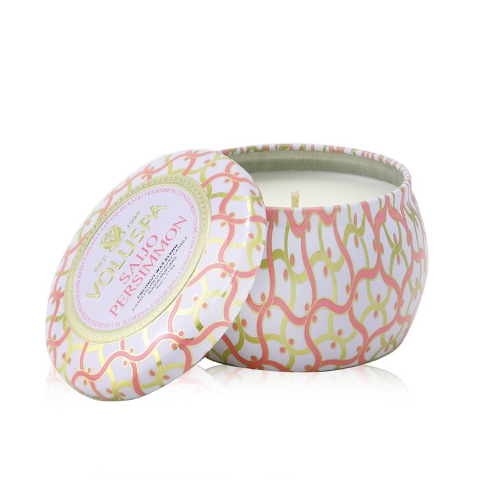 Mini Tin Candle - Saijo Persimmon - 113g/4oz