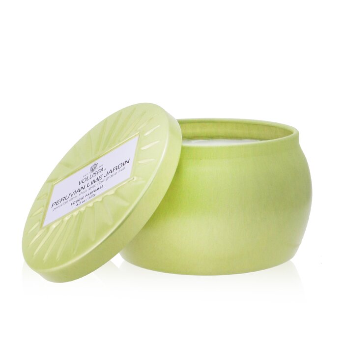 Mini Tin Candle - Peruvian Lime Jardin - 127g/4.5oz