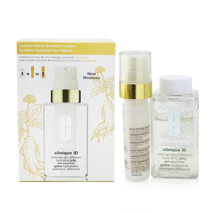 Clinique Id Dramatically Different Hydrating Jelly + Active Cartridge Concentrate For Sallow Skin - 125ml/4.2oz