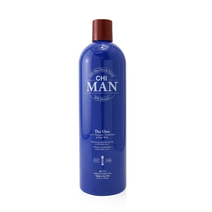 Man The One 3-in-1 Shampoo, Conditioner & Body Wash - 739ml/25oz