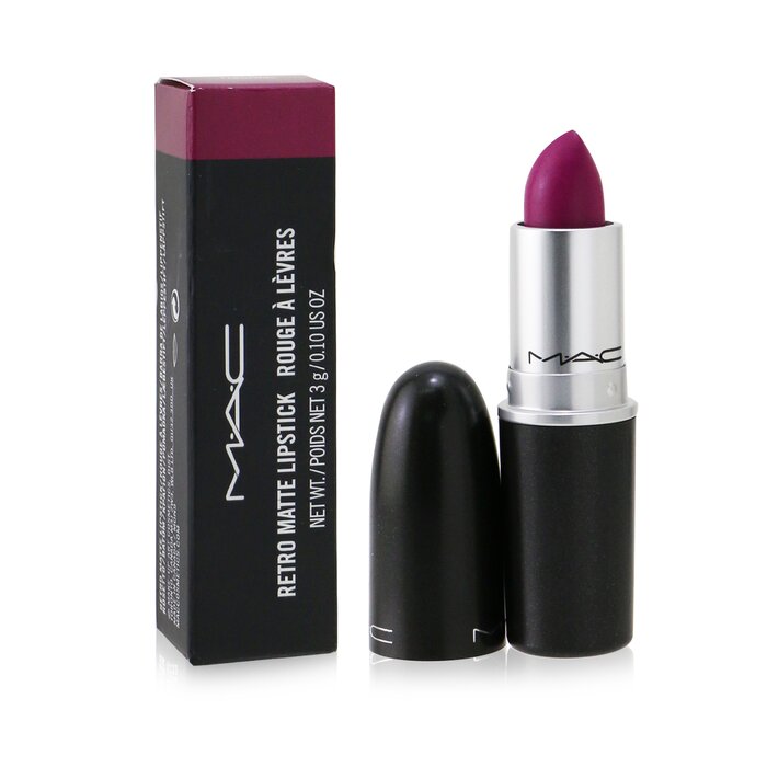 Retro Matte Lipstick - # 705 Flat Out Fabulous (bright Plum Matte) - 3g/0.1oz