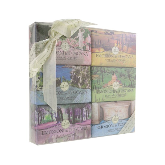 Emozioni In Toscana The Collection Gift Set (#gardino In Flore, #campagna Dorata, #macchia Odorosa, #borghi E Monasteri, #bosco Incantato, #thermal