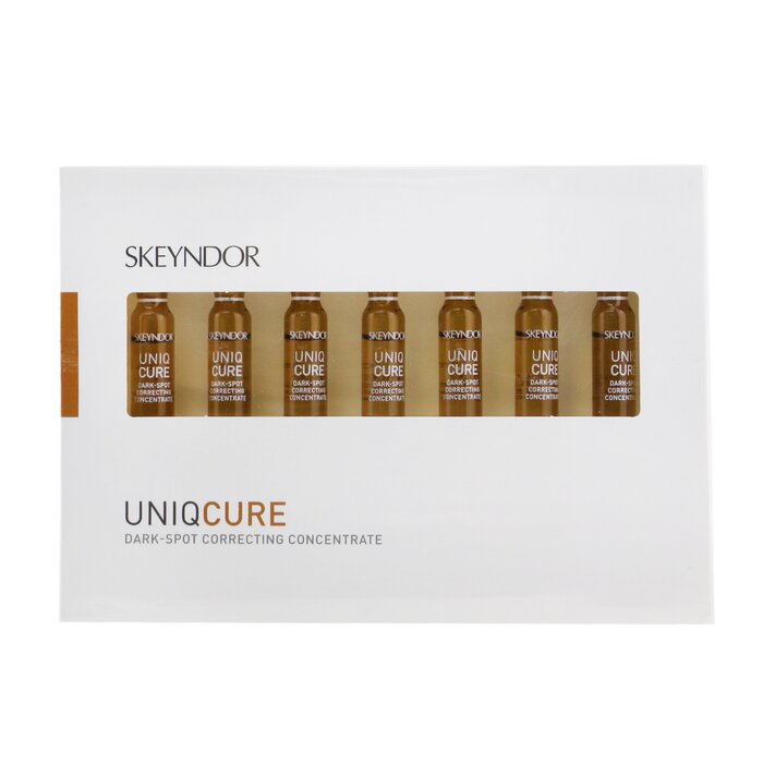 Uniqcure Dark-spot Correcting Concentrate (for Skin With Moderate Dark Spots, Dark Skin & Yellowish Skin) - 7x2ml/0.068oz