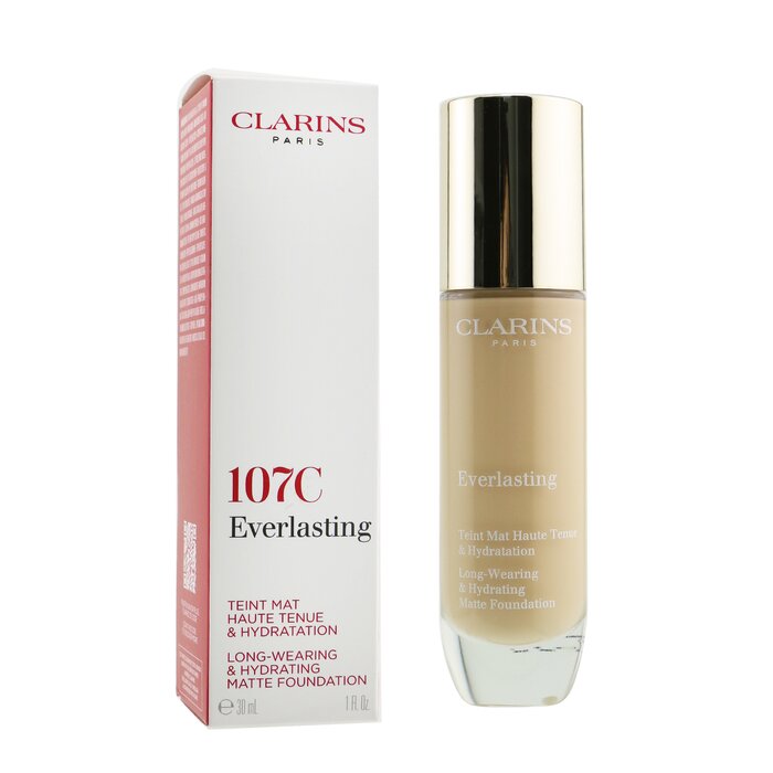 Everlasting Long Wearing & Hydrating Matte Foundation - # 107c Beige - 30ml/1oz