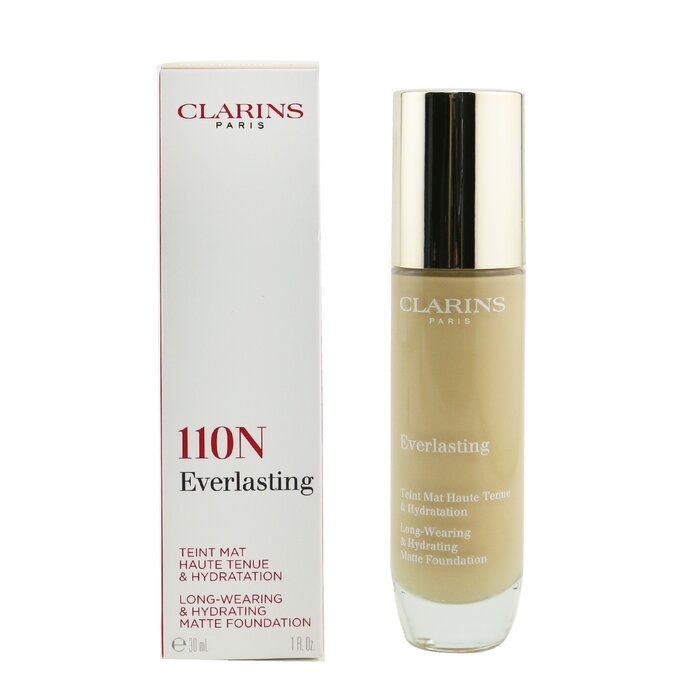 Everlasting Long Wearing & Hydrating Matte Foundation - # 110n Honey - 30ml/1oz