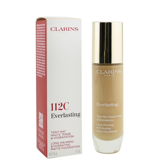 Everlasting Long Wearing & Hydrating Matte Foundation - # 112c Amber - 30ml/1oz