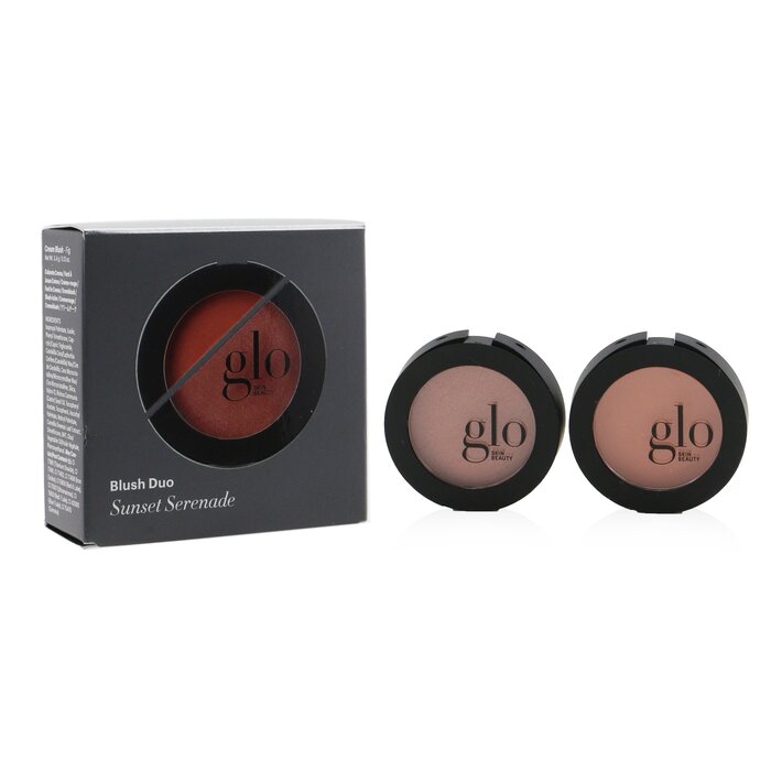 Blush Duo (1x Blush + 1x Cream Blush) - # Sunset Serenade - 2x3.4g/0.12oz