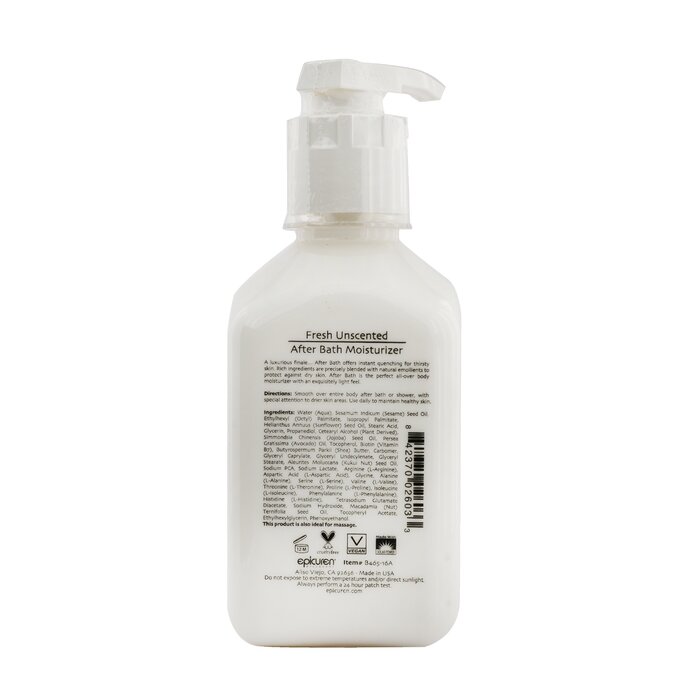 After Bath Moisturizer - Fresh Unscented - 473ml/16oz