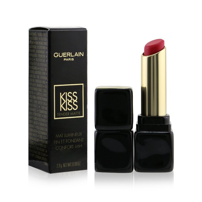 Kisskiss Tender Matte Lipstick - # 666 Lucky Pink - 2.8g/0.09oz