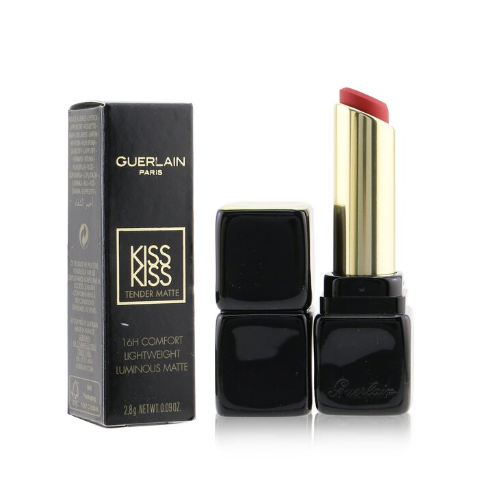 Kisskiss Tender Matte Lipstick - # 910 Wanted Red - 2.8g/0.09oz