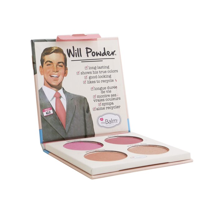 Will Powder Blush Quad (4x Blush) - 10g/0.35oz