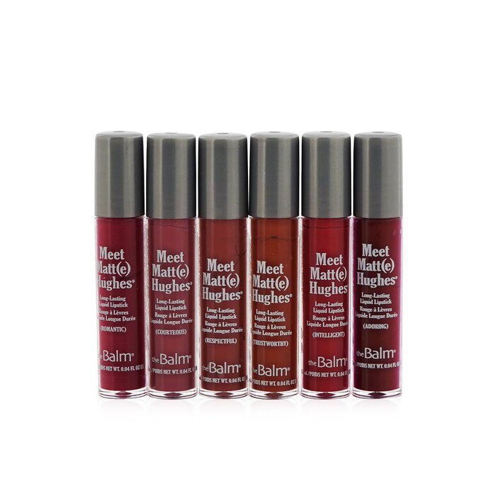 Meet Matt(e) Hughes 6 Mini Long Lasting Liquid Lipsticks Kit - Vol. 12 - 6x1.2ml/0.04oz