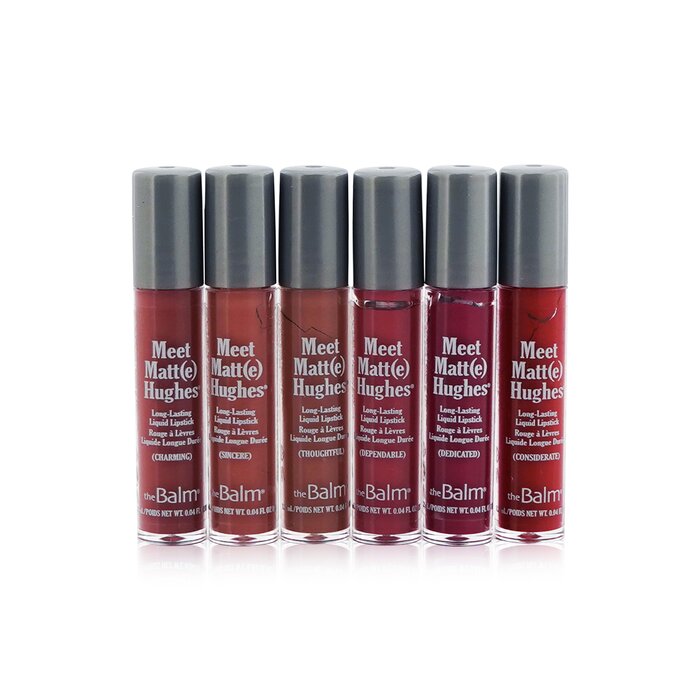 Meet Matt(e) Hughes 6 Mini Long Lasting Liquid Lipsticks Kit - Vol. 14 - 6x1.2ml/0.04oz