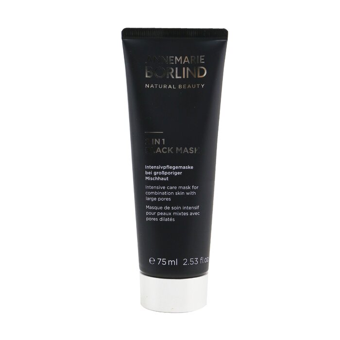 2 In 1 Black Mask - Intensive Care Mask For Combination Skin With Large Pores - 75ml/2.53oz