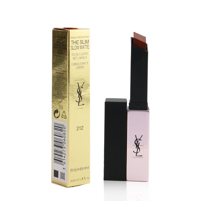 Rouge Pur Couture The Slim Glow Matte - # 212 Equivocal Brown - 2.1g/0.07oz