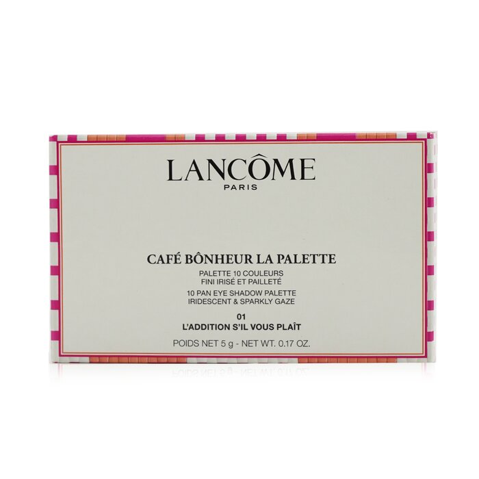 Cafe Bonheur La Palette (10x Eye Shadow) (limited Edition) - #01 L'addition S'il Vous Plait - 5g/0.17oz