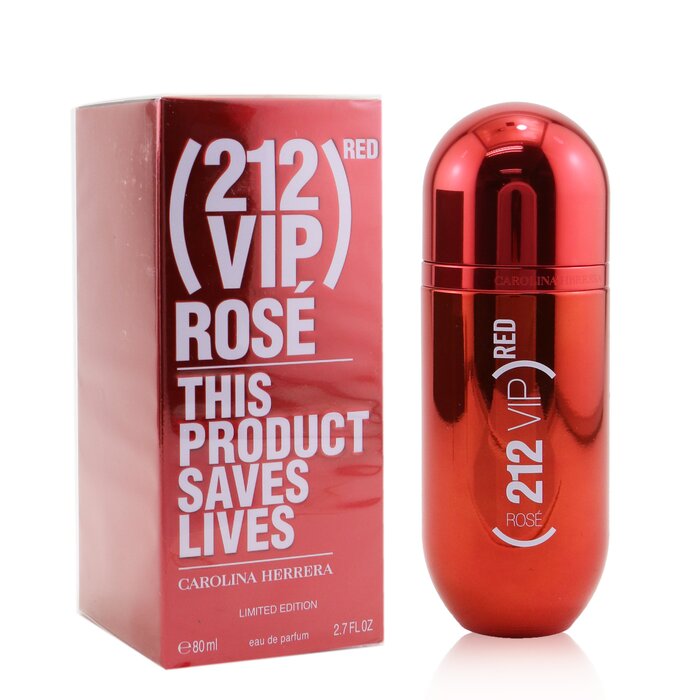 212 Vip Rose Red Eau De Parfum Spray (limited Edition) - 80ml/2.7oz