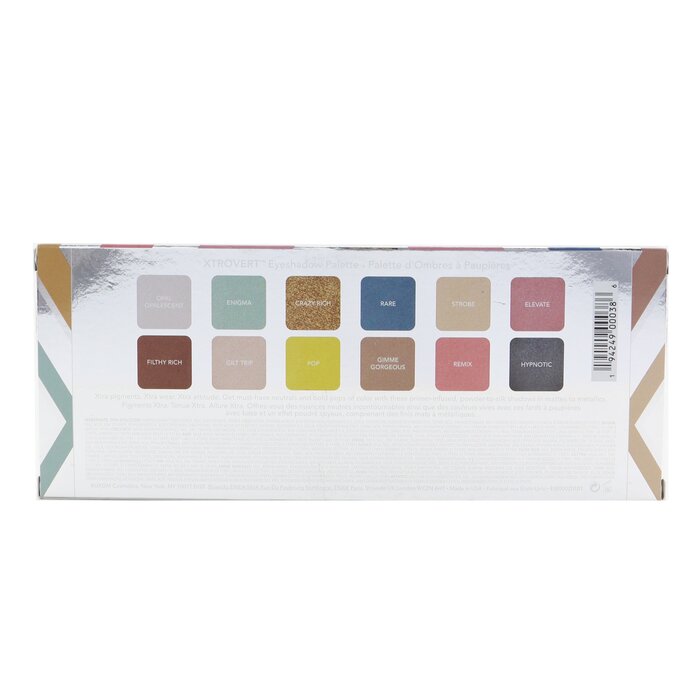 Xtrovert Eyeshadow Palette (12x Eyeshadow) - 12x1.1g/0.03oz