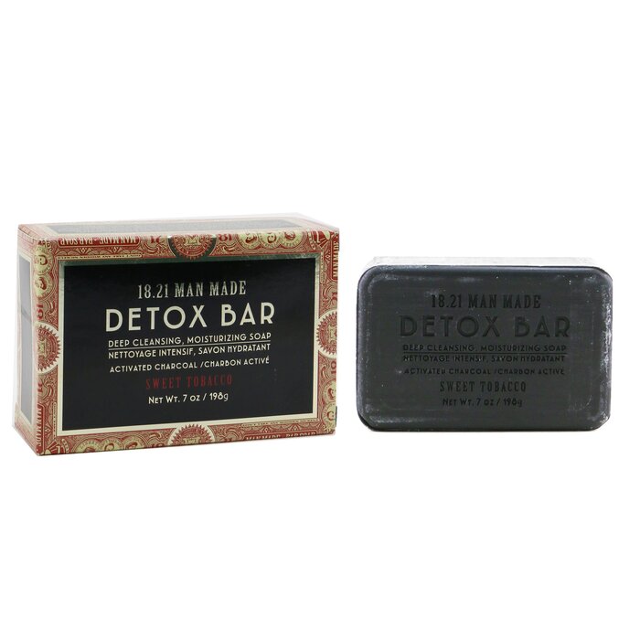 Detox Bar - Deep Cleansing, Moisturizing Soap - # Sweet Tobacco - 198g/7oz