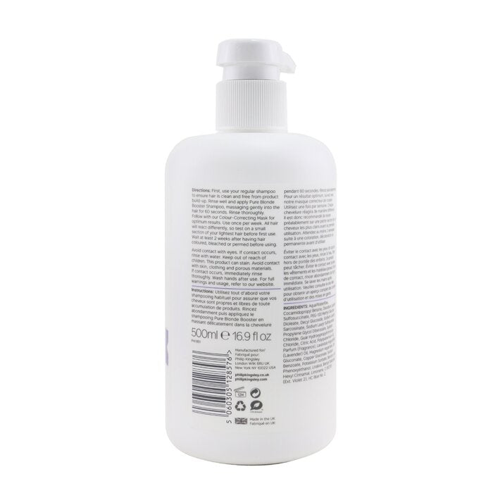 Pure Blonde Booster Colour- Correcting Weekly Shampoo - 500ml/16.9oz