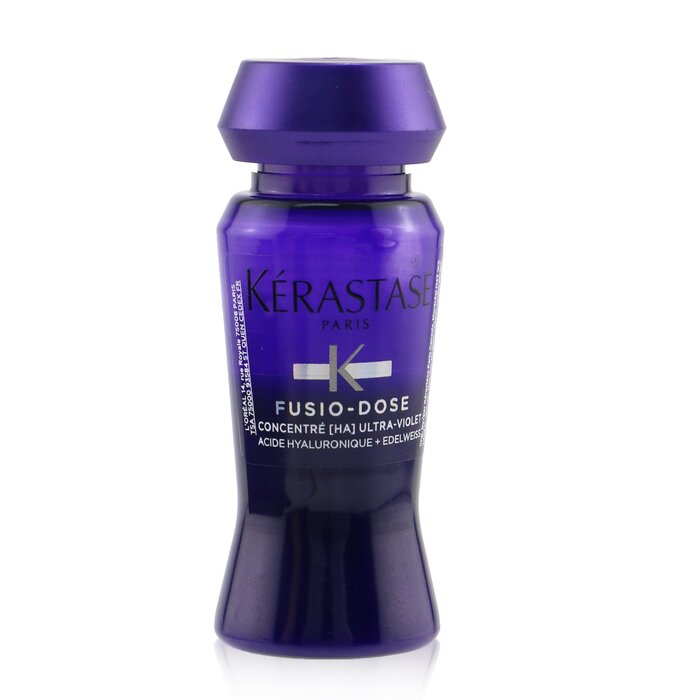 Fusio-dose Concentre H.a Ultra-violet (for Lightened, Highlighted Cool Blonde Hair) - 10x12ml/0.4oz