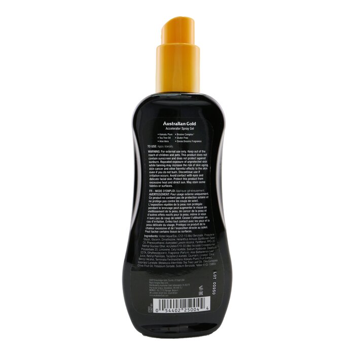 Dark Tanning Accelerator Spray Gel - 237ml/8oz