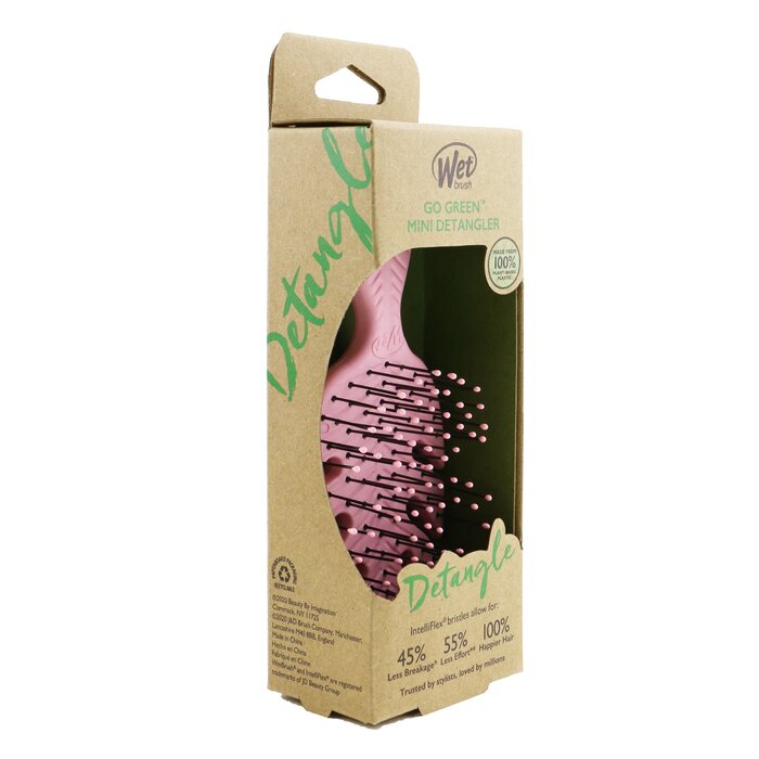 Go Green Mini Detangler - # Pink - 1pc