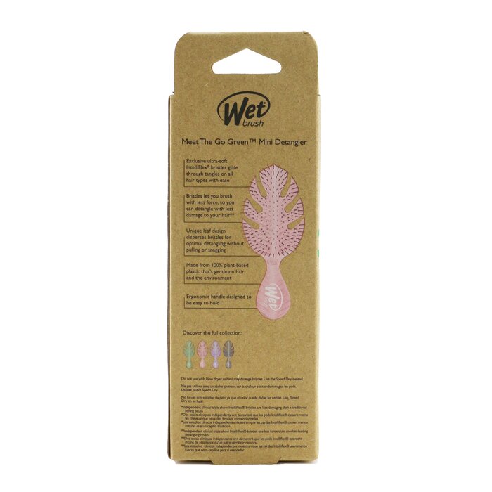 Go Green Mini Detangler - # Pink - 1pc