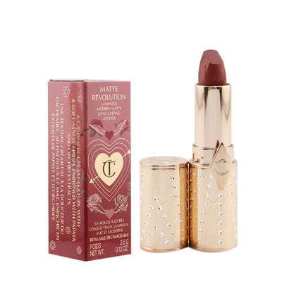 Matte Revolution Refillable Lipstick (look Of Love Collection) - # Mrs Kisses (golden Peachy-pink) - 3.5g/0.12oz