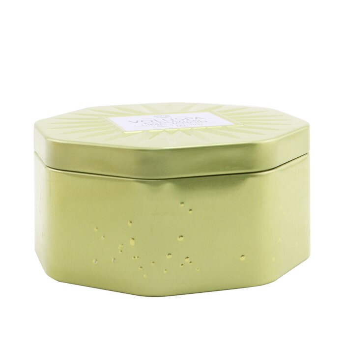 3 Wick Octagon Tin Candle - Peruvian Lime Jardin - 340g/12oz