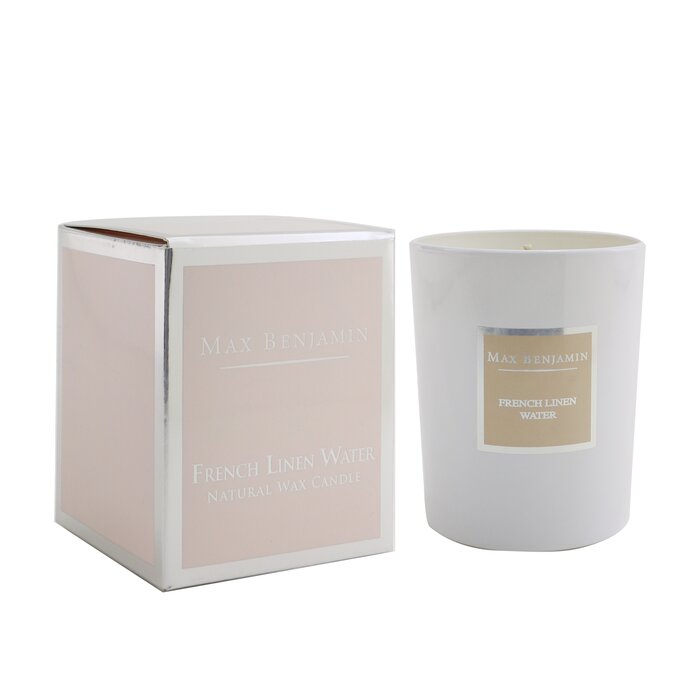 Candle - French Linen Water - 190g/6.5oz