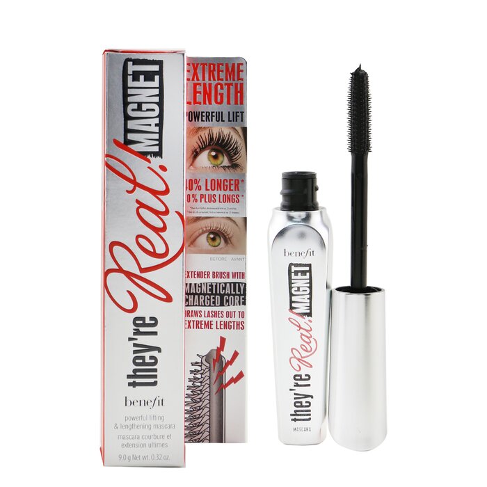 They're Real! Magnet Powerful Lifting & Lengthening Mascara - # Supercharged Black - 9g/0.32oz