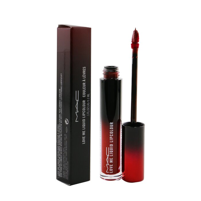 Love Me Liquid Lipcolour - # 493 E For Effortless (deep Burgundy Red) - 3.1ml/0.1oz