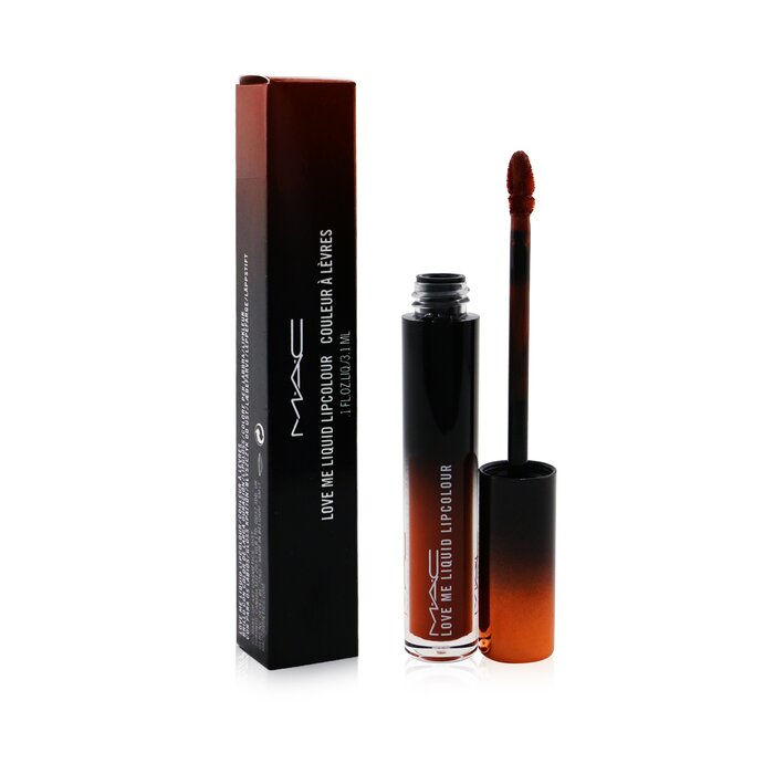 Love Me Liquid Lipcolour - # 487 My Lips Are Insured (intense Burnt Orange) - 3.1ml/0.1oz