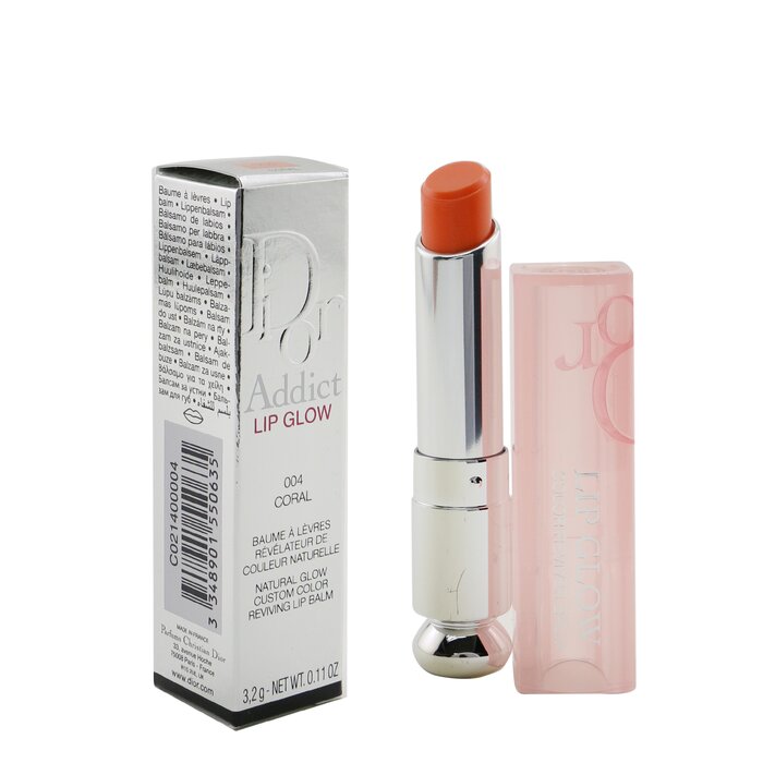 Dior Addict Lip Glow Reviving Lip Balm - #004 Coral - 3.2g/0.11oz