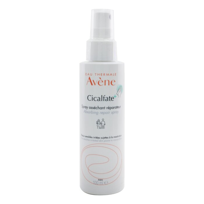 Cicalfate+ Absorbing Repair Spray - For Sensitive Irritated Skin Prone To Maceration - 100ml/3.3oz