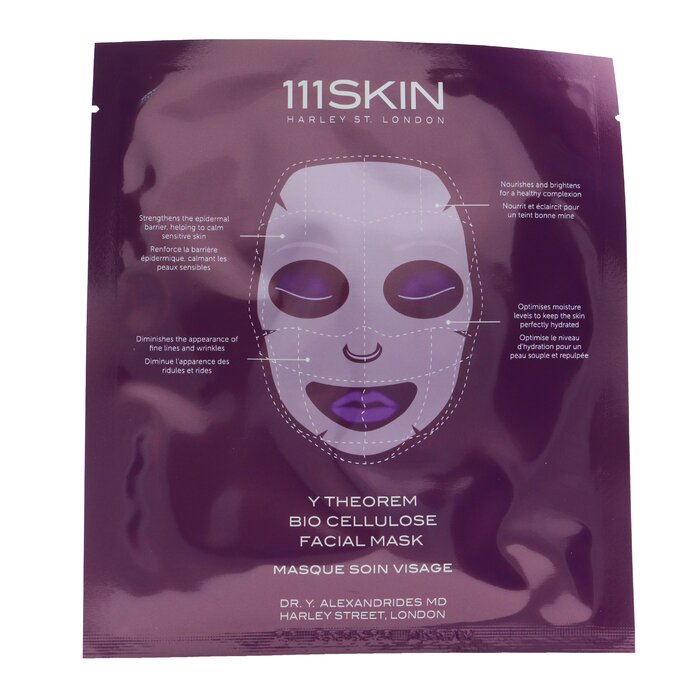 Y Theorem Bio Cellulose Facial Mask - 5x23ml/0.78oz