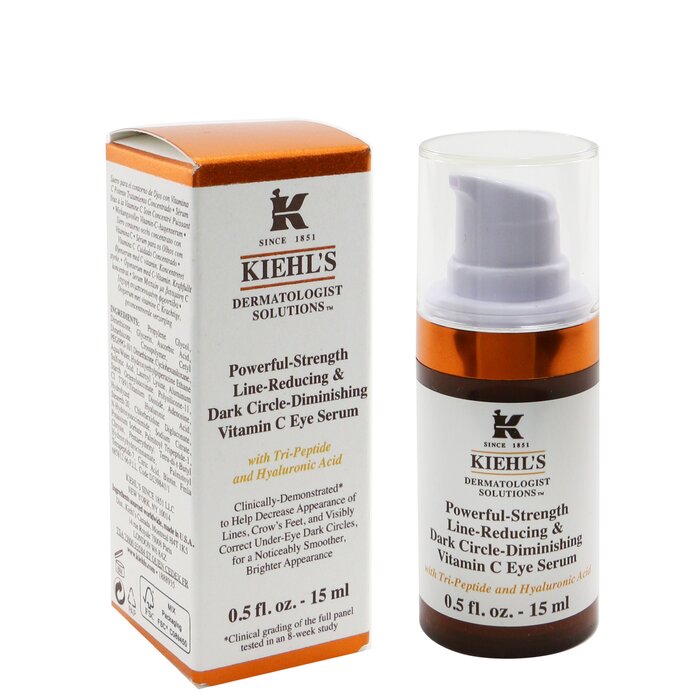 Dermatologist Solutions Powerful-strength Line-reducing & Dark Circle-diminishing Vitamin C Eye Serum - 15ml/0.5oz