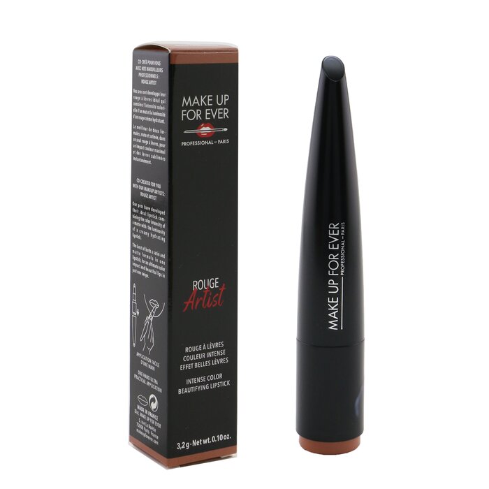 Rouge Artist Intense Color Beautifying Lipstick - # 104 Bold Cinnamon - 3.2g/0.1oz