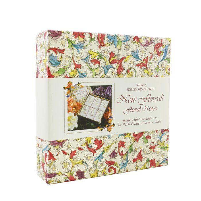 Floral Notes Soap Set: (lilac + Bushrose + Tuberose + Lavender+ Waterlily + Musk) - 6x 100g/3.5oz