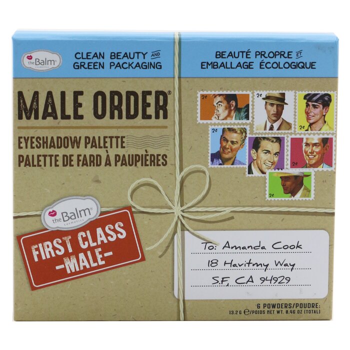 Male Order Eyeshadow Palette (6x Eyeshadow) - # First Class Male - 13.2g/0.46oz