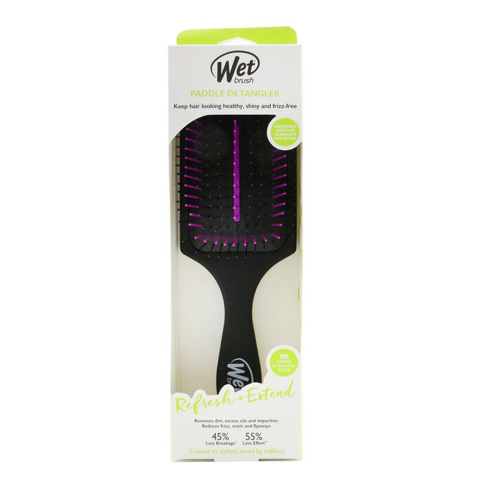 Charcoal Infused Paddle Hair Brush - 1pc