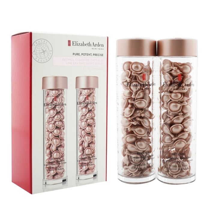 Ceramide Retinol Capsules - Line Erasing Night Serum Duo - 2x90caps