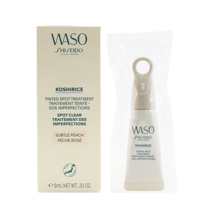 Waso Koshirice Tinted Spot Treatment - # Subtle Peach - 8ml/0.33oz