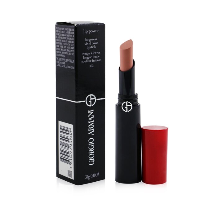 Lip Power Longwear Vivid Color Lipstick - # 102 Romanza - 3.1g/0.11oz