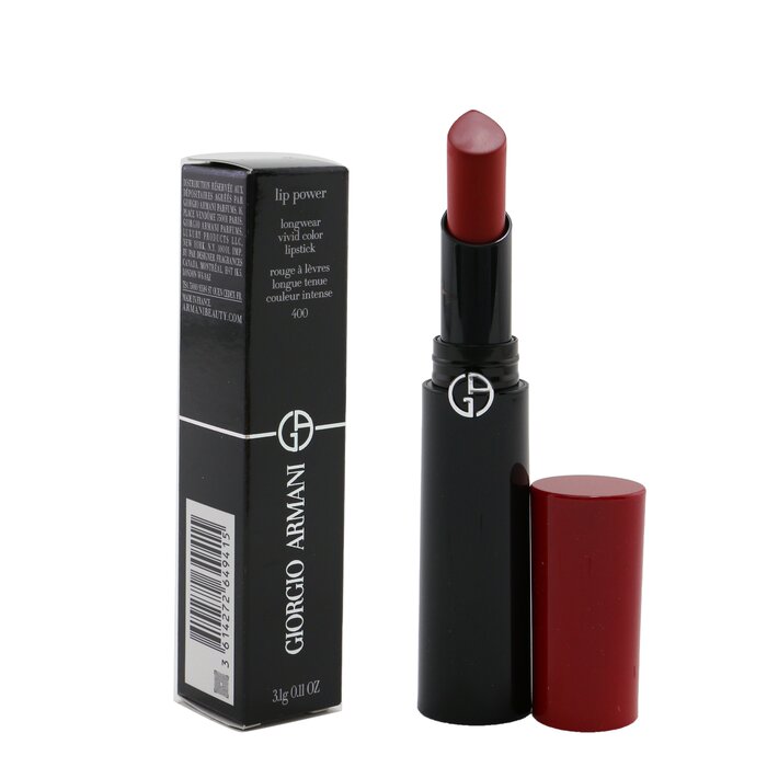 Lip Power Longwear Vivid Color Lipstick - # 400 Four Hundred - 3.1g/0.11oz