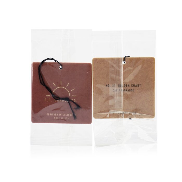 Car Fragrance - Golden Coast - 2pcs